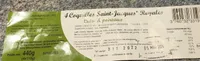 4 coquilles Saint-Jacques royales, cidre et poireaux