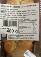 Brioche Nanterre au sucre perlé