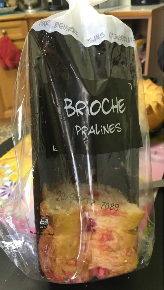 Brioche aux pralines