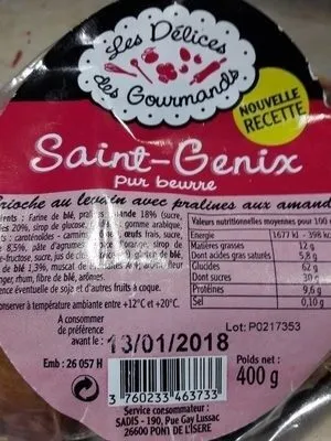 Saint Genix pur beurre
