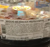 Brioche des rois aux fruits confits