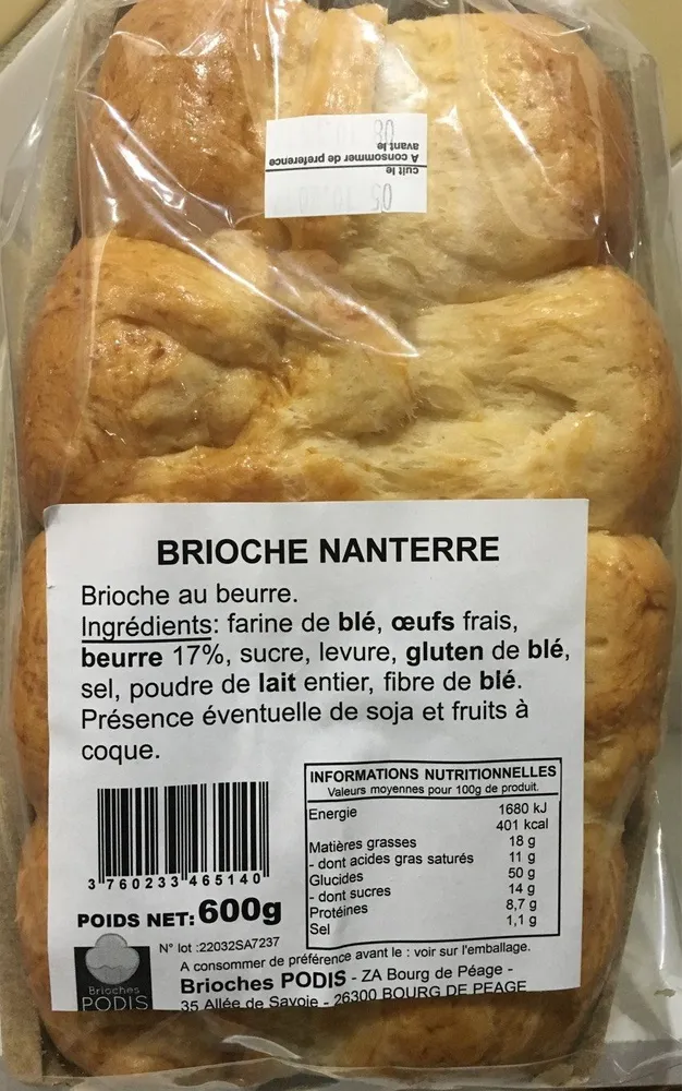 Brioche Nanterre