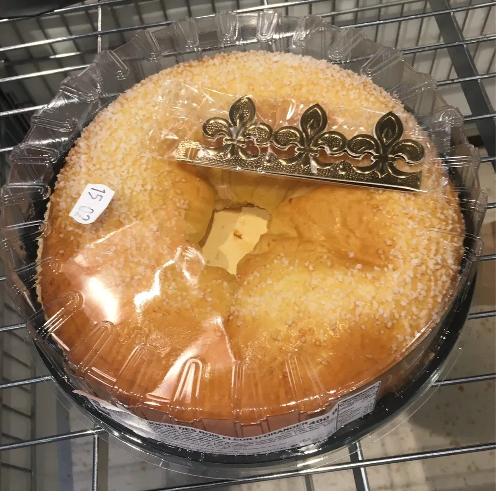 Brioche des rois fleur d’oranger