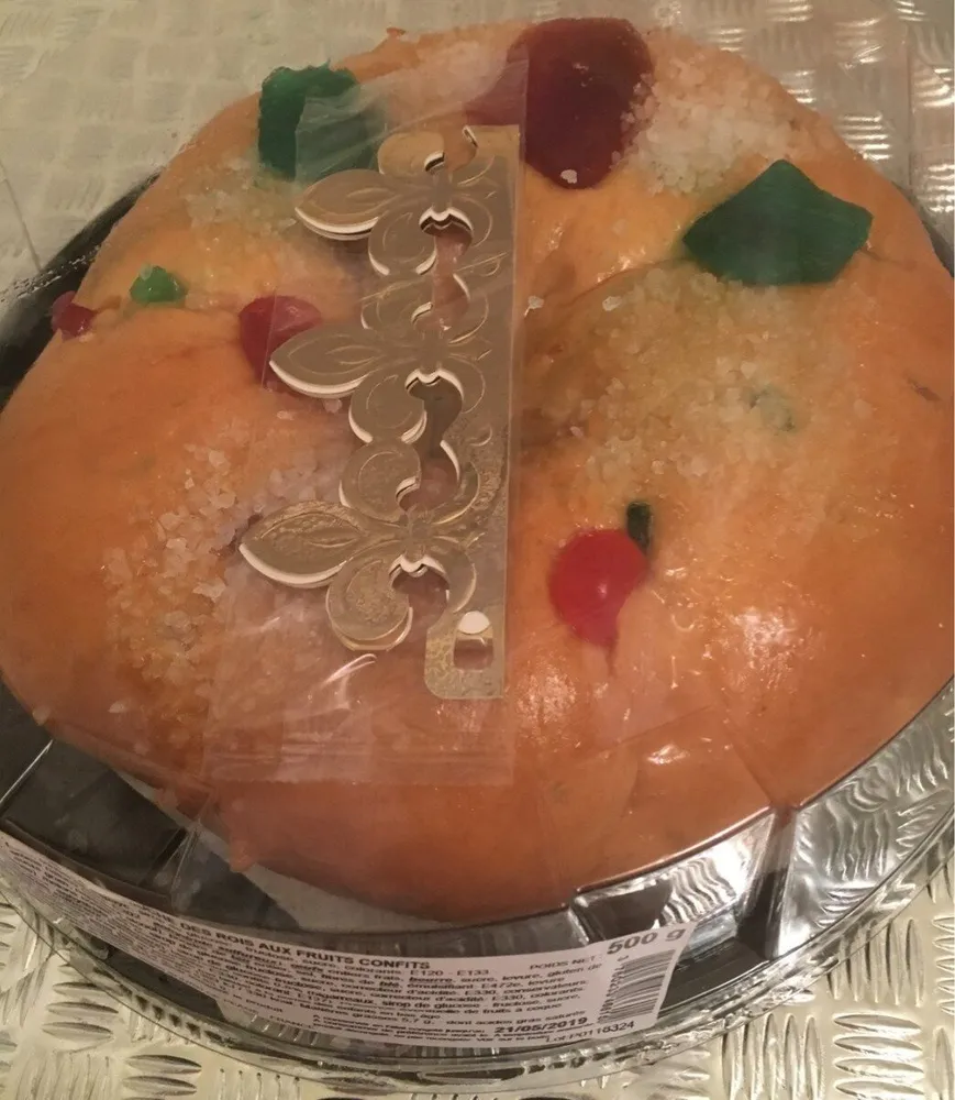 Brioche des rois aux fruits confits