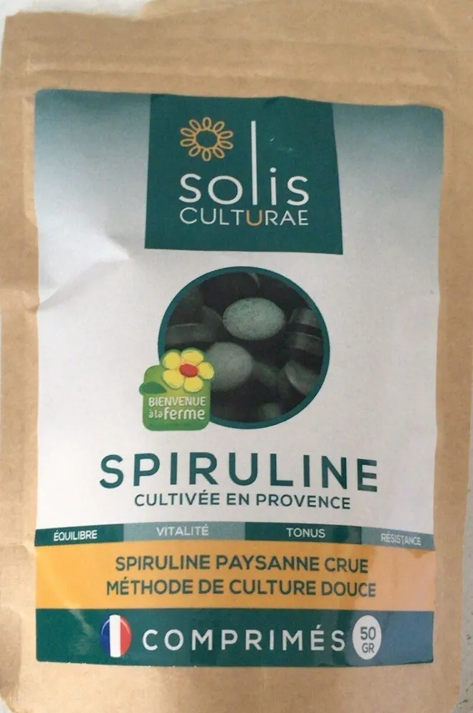 Spiruline paysanne crue