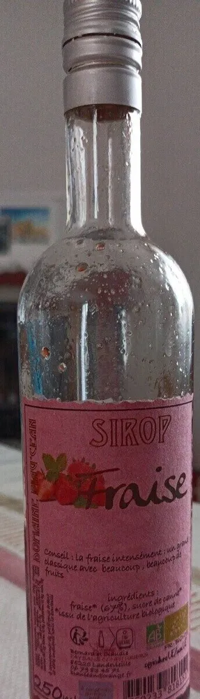 Sirop de fraise