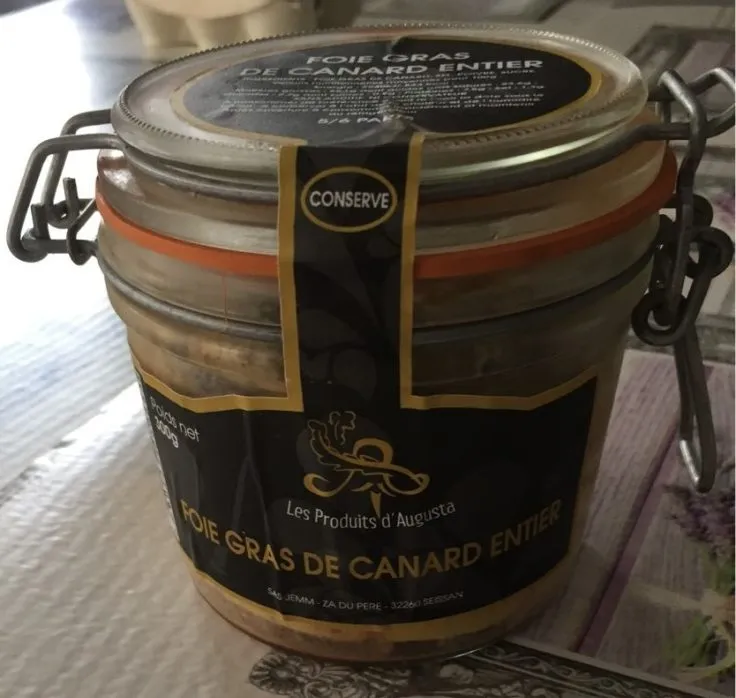 Foie gras de canard entier