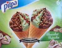 Glace chocolat pistache