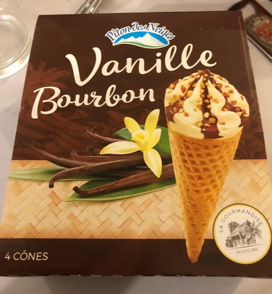 Cône vanille bourbon