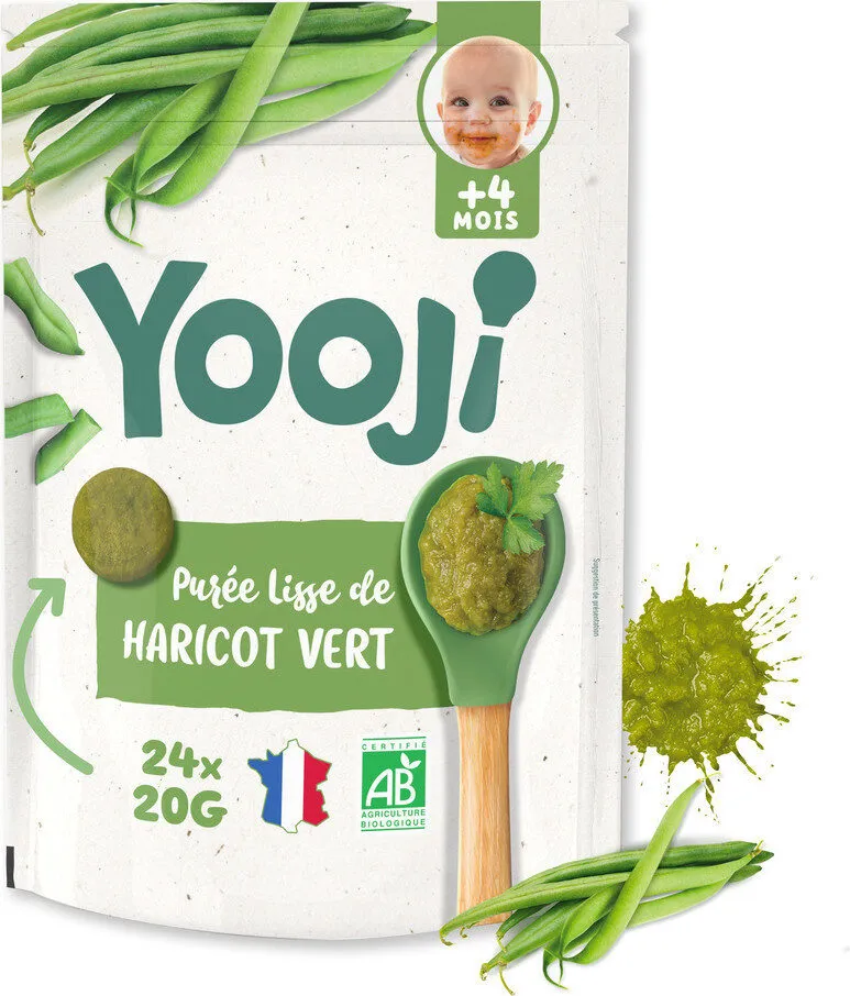 Purée haricot verts lisse surg pour bébé