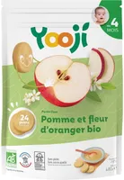 Purée surgelée de pomme et fleur d'oranger bio lisse pour bébé dès 4 mois