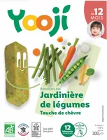 Bâtonnets surgelés bio légumes du soleil, touche de chèvre pour bébé dès 12 mois