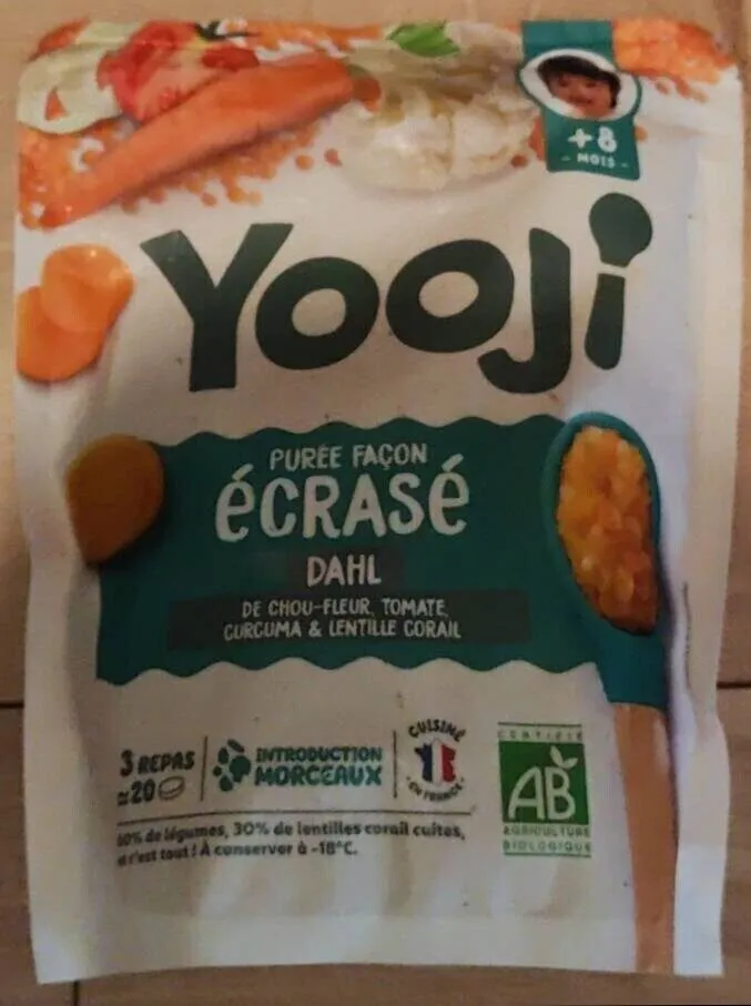 Purée façon écrasé Dahl