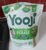 PURÉE FAÇON ÉCRASÉ PESTO DE PETIT POIS, ÉPINARD, BASILIC & ORZO
