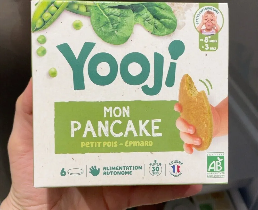 MON PANCAKE PETIT POIS - ÉPINARD