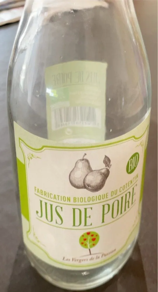 Jus de poire
