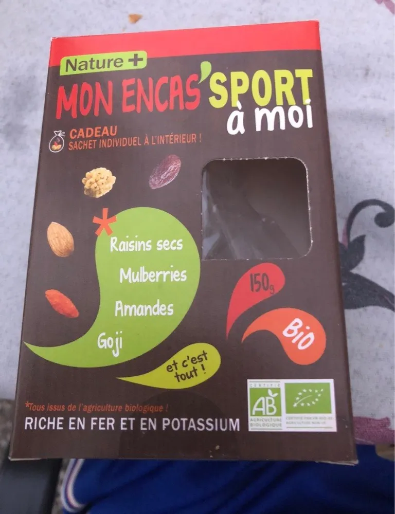 Mon encas sport à moi