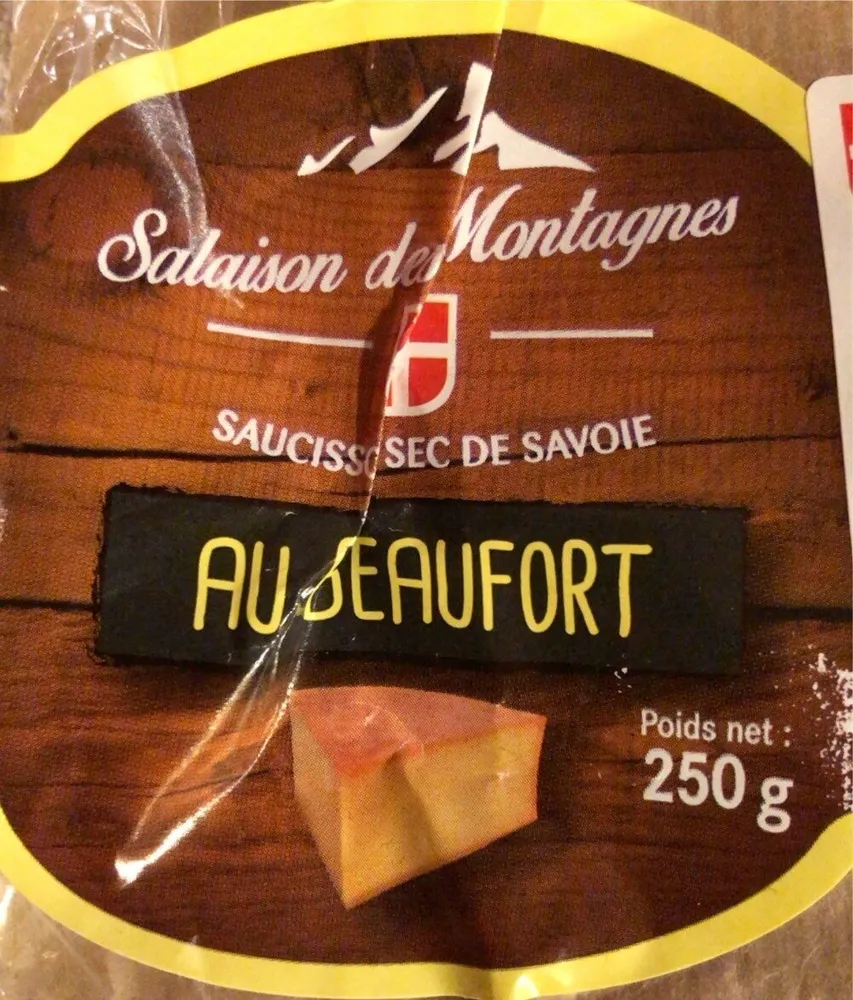 Saucisson sec de Savoie au Beaufort