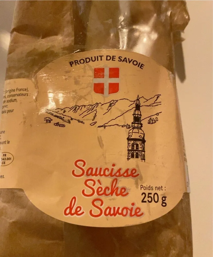 Saucisse seche de savoie