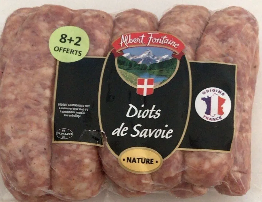 Diots de savoie natures