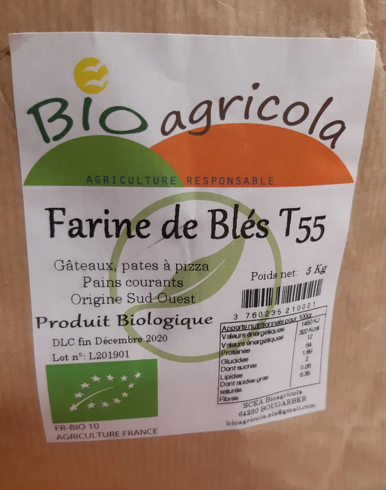 Farine de blés T55
