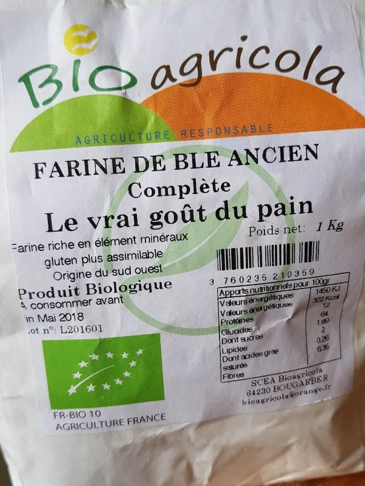 Farine de Blé ancien complète