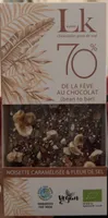 70% noisette caramélisée et fleur de sel