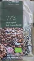 Chocolat noir 72% blé noir torréfiée