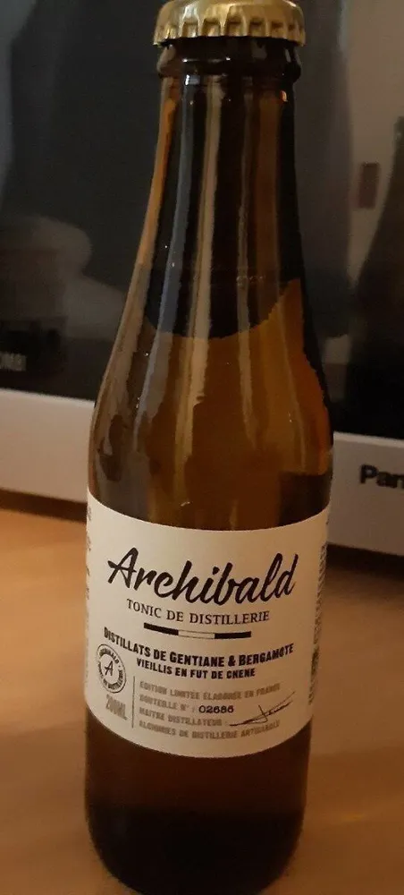 Distillat de gentiane et bergamote