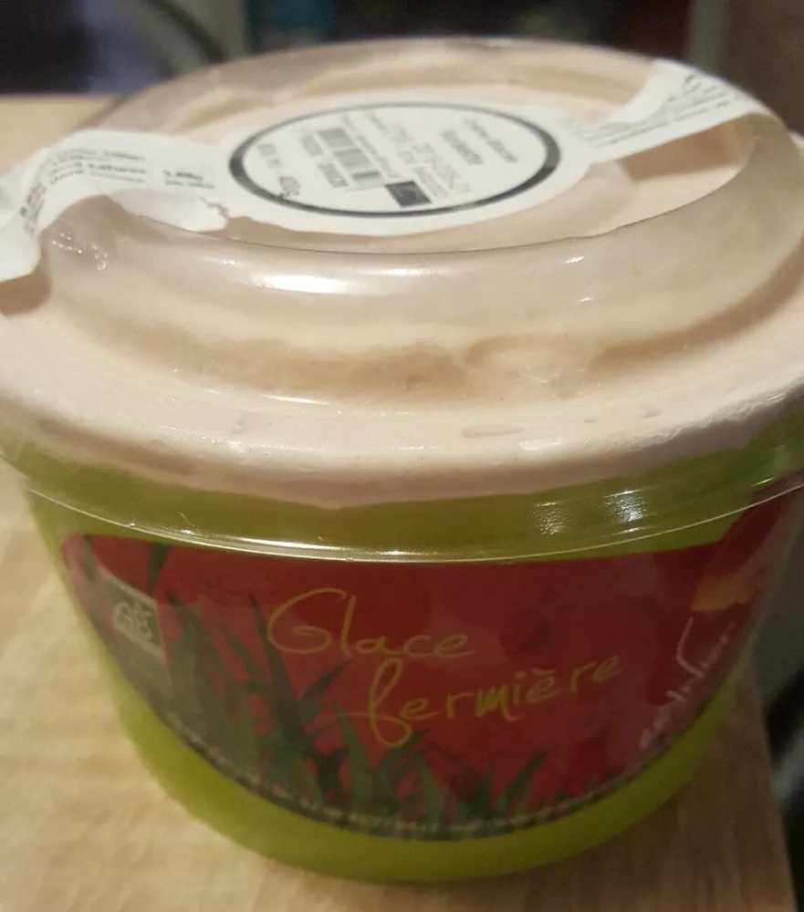 Crème glacée noisette