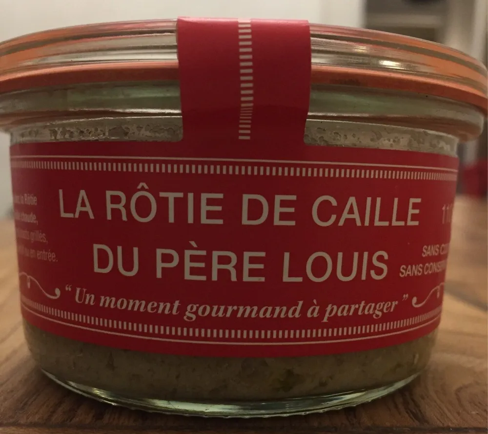 La rôtie de caille du père Louis