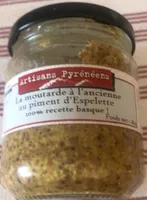 La moutarde à l’ancienne qu piment d’espelette