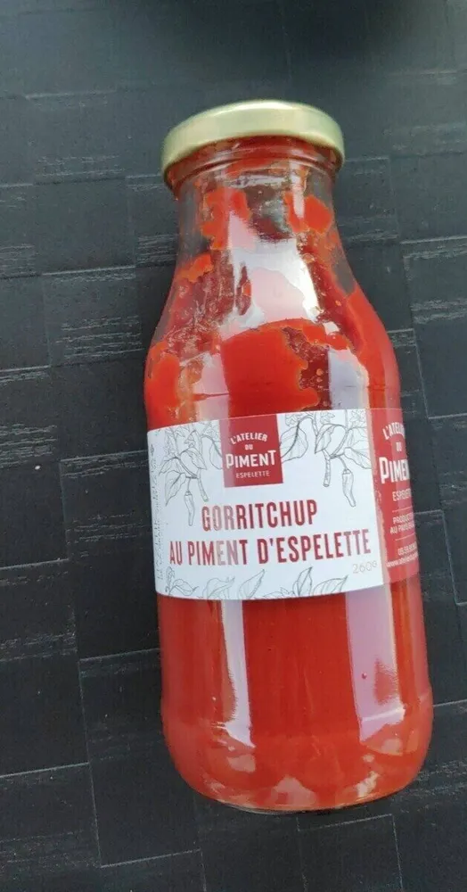 Gorritchup au piment d'espelettr