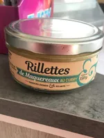 Rillettes de maqureaux au curry
