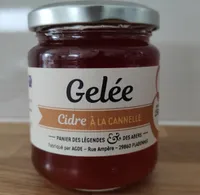 Gelée cidre à la canelle