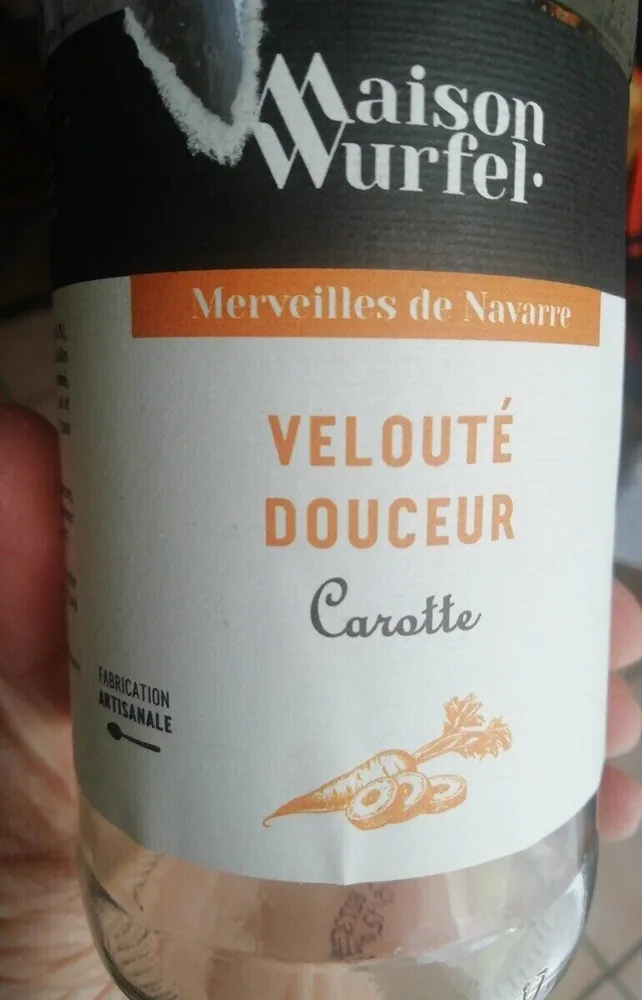 Velouté douceur carotte
