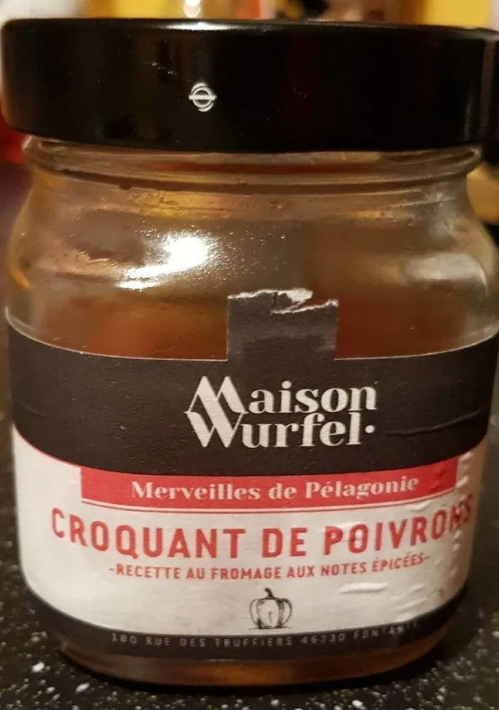Croquants de poivrons