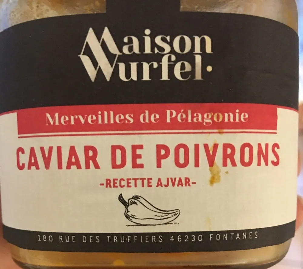 Caviar de poivrons