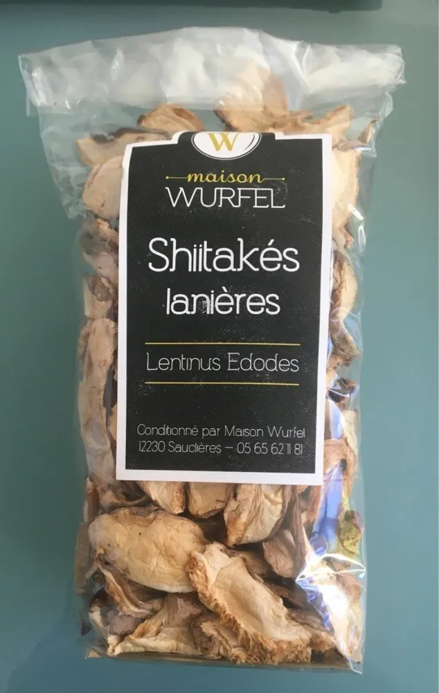 Shiitakés lanières