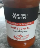 Sauce tomate aux aubergines
