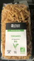 Torsades au riz quinoa