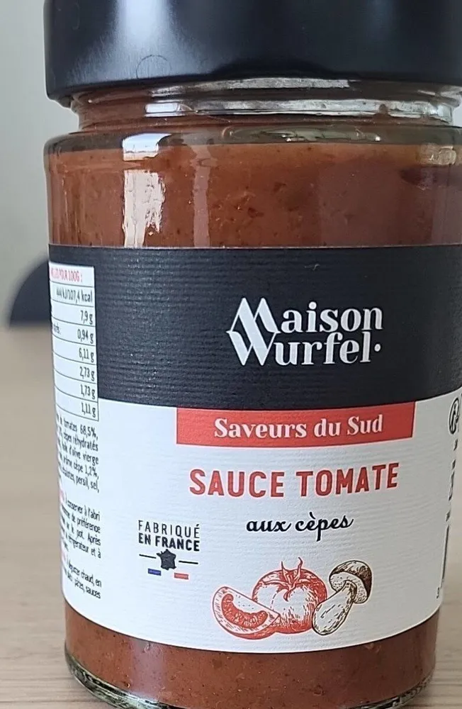 Sauce tomates aux cepes