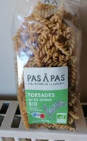Torsades au riz et quinoa