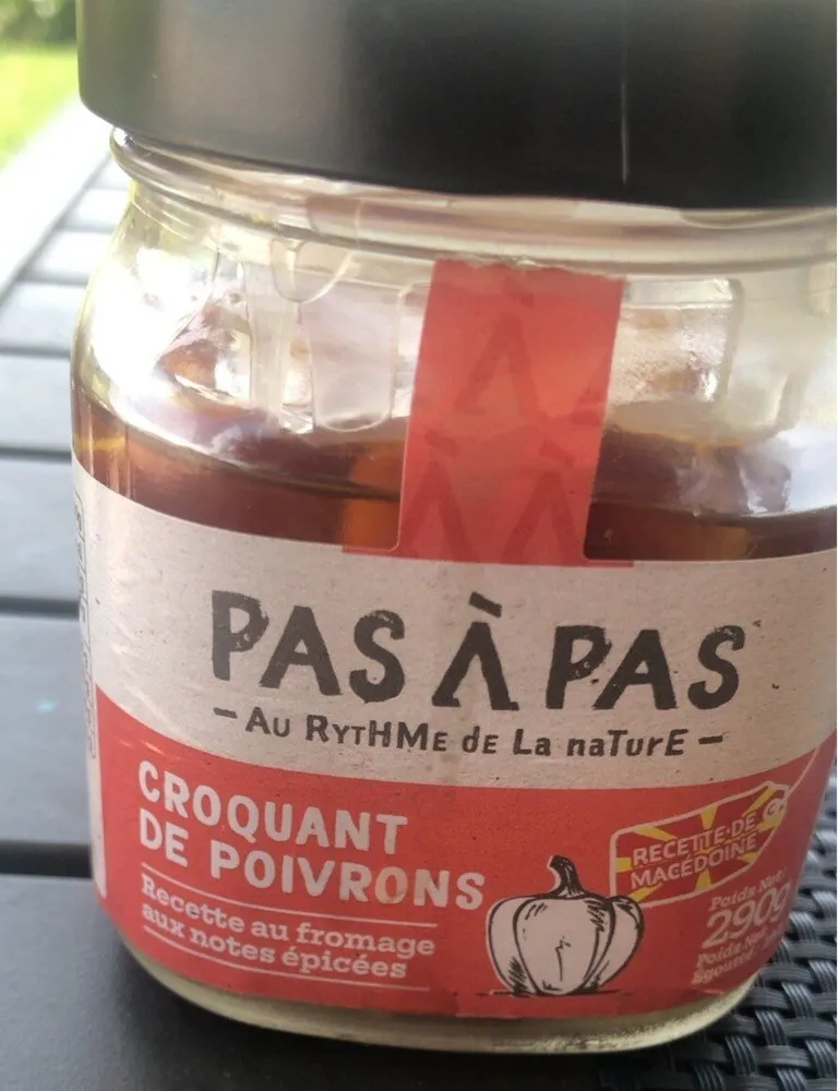 Croquant de poivrons