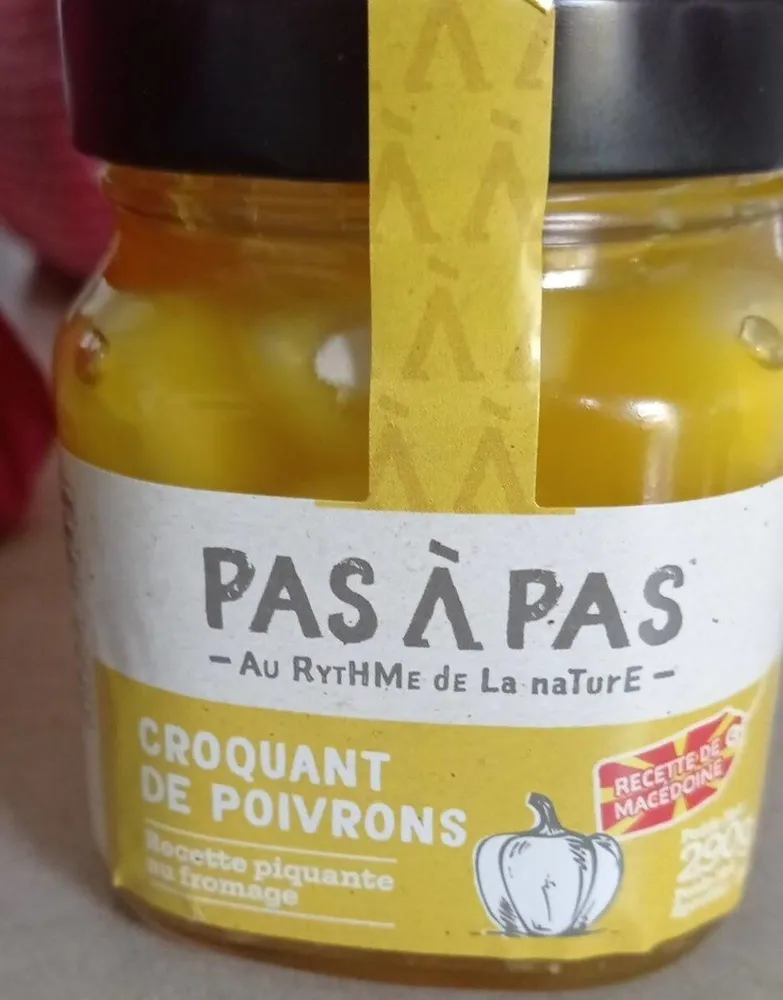 Croquant de poivrons