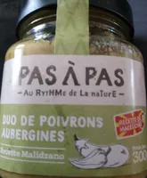 Duo de poivrons aubergines