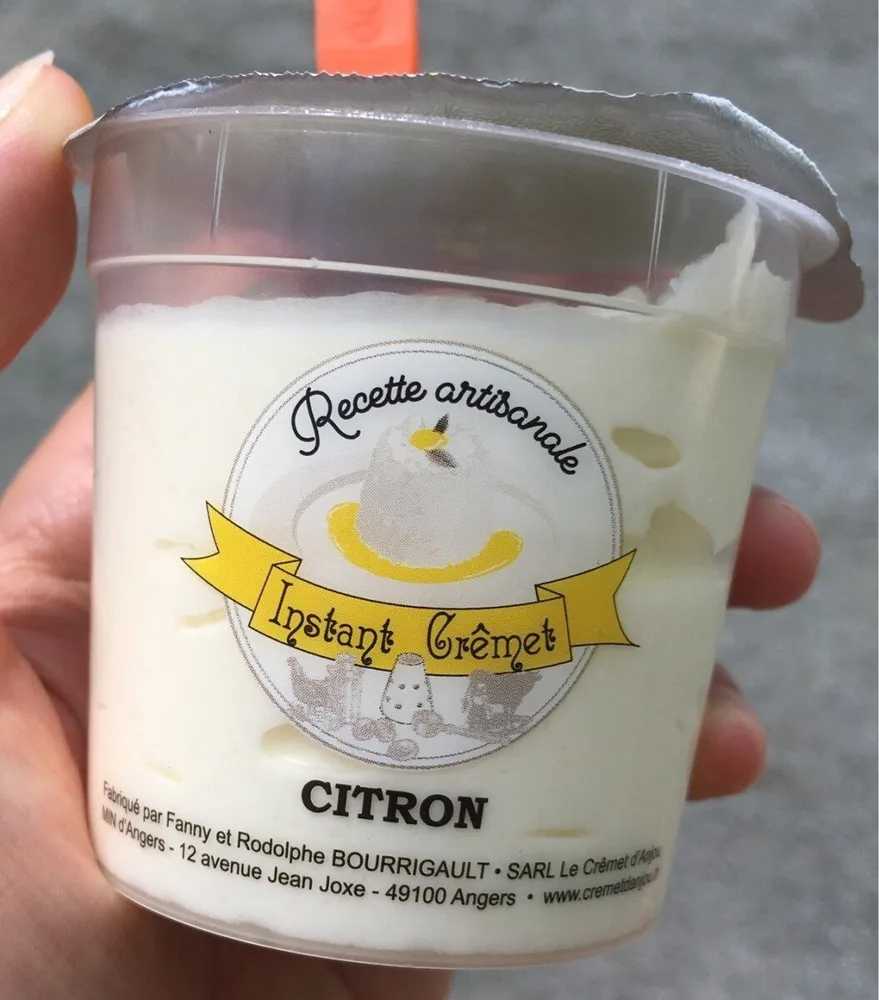 Instant crêmet citron