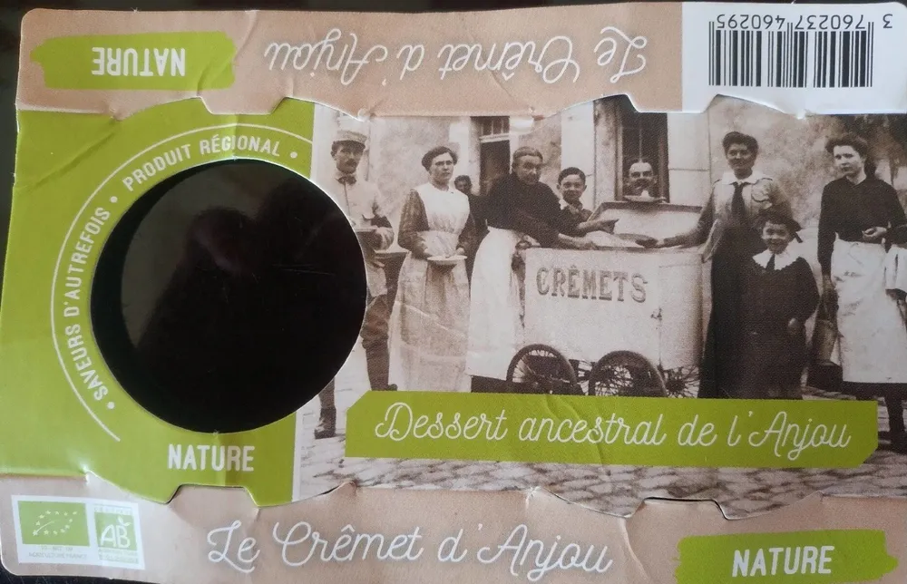 Le Crémer d'Anjou nature
