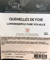 Quenelles de foie de volaille