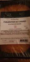 Parmentier de canard à la patate douce